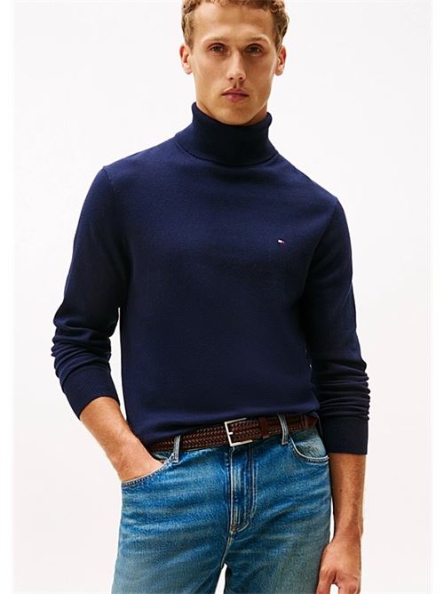 pima org ctn cashmere crew neck Tommy Hilfiger | MW0MW28048DW5.DW5